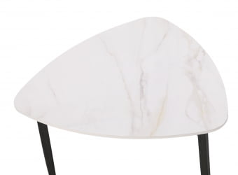 Журнальный столик Алара светлая керамика / Alara