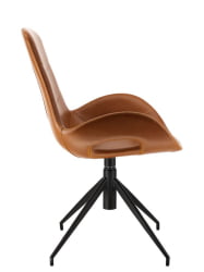 Стул Еверпроф Фреедом Экокожа Коричневый / Everprof Freedom