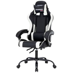 Геймерское кресло CХАИРМАН CХ41 Черный-белый / CHAIRMAN CH41
