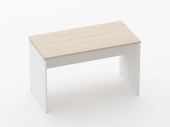 Стол прямой Дека ЛДСП каркас 75.06.12 Туя/Белый / Deka