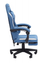 Кресло для геймеров CХАИРМАН ГАМЕ CХ26 Голубой-бежевый / CHAIRMAN GAME CH26