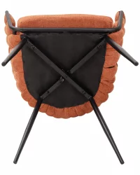 Стул обеденный ДОБРИН МАТИЛДЭ Оранжевая ткань ЛАР 275-27 / DOBRIN MATILDA LAR