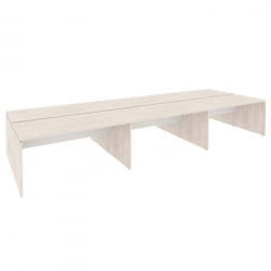 Рабочая станция ОНИКС О.Д.РС-6.4.8 Денвер Светлый/Белый / ONIX O.D.RS-6.4.8