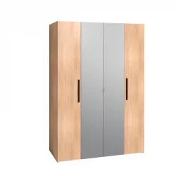 Шкаф для одежды и белья БАУХАУС 9 Дуб Сонома (спальня) / BAUHAUS