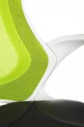 Кресло офисное Тесла CКС0398Х01 Вхите греен / CX0398H01 White green