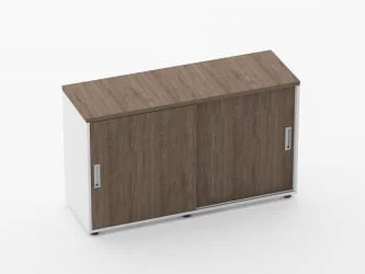 Тумба-купе для рабочего модуля Дека 9.02.125 Дуб Верцаска/Белый / Deka