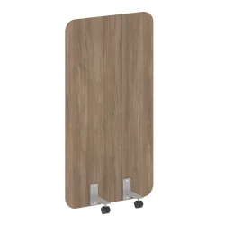 Перегородка на металлических опорах, на роликах Р-лине ДП.Р-80-150 Дуб Аризона / R-line DP.R-80-150