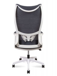 Кресло офисное ВАВЕ АМ3-Х(ВХИТЕ) Серый / WAVE AM3-H(WHITE)