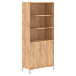Стеллаж с дверью ДСП В430.2 Дуб Бофорд