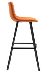Барный стул Еверпроф Сигнал Ткань Оранжевый / Everprof Signal