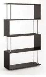 Стеллаж в гостиную Зигзаг 2 венге