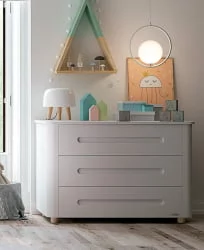 Тумба Микуна БабйСиттер CО-1851 Вхите Ватервоод / Micuna BabySitter CO-1851 White Waterwood