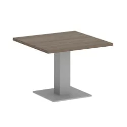 Стол журнальный квадратный ХОМЕ ОФФИCЕ ВР.СП-5-60.2Г Вяз Благородный/Серый металл / HOME OFFICE VR.SP-5-60.2G