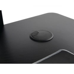 Стол для для компьютера (для геймеров) угловой (левый) c электроприводом ЕУРЕКА ЕРК-Л60Л-Б-ПРО-В1-ЕУ / c EUREKA ERK-L60L-B-PRO-V1-EU