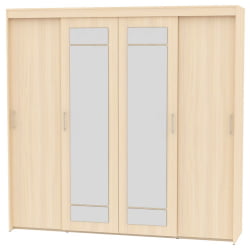 Шкаф-купе Т-5-230х235х60-М(ДМ-6) / T-5-230х235х60-M(ДМ-6)