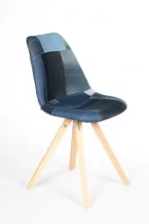 Стул Лестер К-1199Ф-12 ДЖеанс / K-1199F-12 Jeans