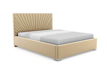 Кровать Парма 80кс200 велюр Севен 115 / Parma 80x200 Seven