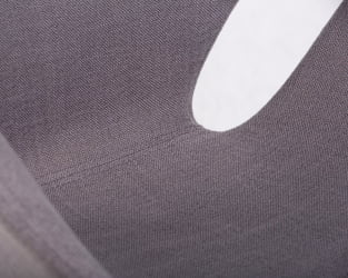 Кресло дизайнерское ДОБРИН СВАН Серая ткань ИФ11 / DOBRIN SWAN IF11