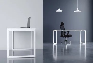 Стол руководителя КСТЕН-К КСКЕТ 189 Белый Алюминий / XTEN-Q XQET