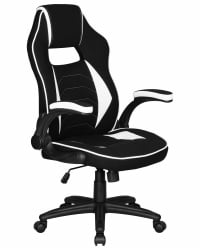 Геймерское кресло ДОБРИН РИCК (черно-белый) / DOBRIN RICK