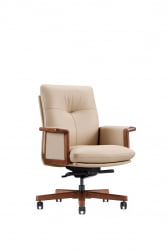Кресло руководителя Вивальди ЛБ / Вивалди ЛБ Б 2262 иворй / LB Vivaldi LB B ivory
