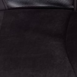 Кресло СТАФФ флок/ткань, черный, 35/В-11 / STAFF 35/W-11