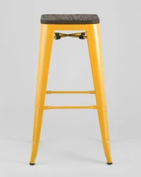 Стул барный ТОЛИКС  ВООД Желтый / TOLIX WOOD