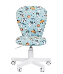 Детское кресло CХАИРМАН ТИН (Кидс) 105 белый пластик Спасе / CHAIRMAN (Kids) Space