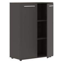 Шкаф с глухими средними дверьми ЕДИС ЕМCС 85.1 Мокко Белый Мокко / EDIS EMCS