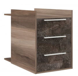 Тумба малая Б-ТОНЕ БТН36130342 Вяз Бетон темный / B-TONE BTN36130342