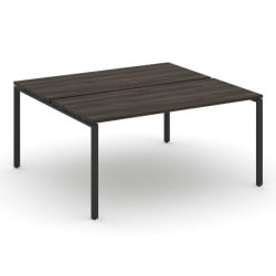 Рабочая станция двухсторонняя на 2 места CОНCЕПТ CН.ДРС-004 Дуб Мали Черный / CONCEPT CN.DRS-004