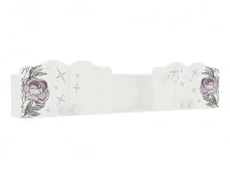 Полка Фэнтези МДФ-04 Белый рамух / MDF-04