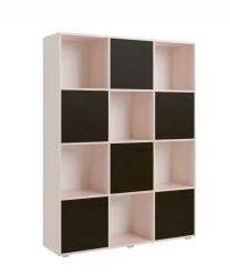 Стеллаж для игрушек ДМ 12 Ясень шимо темный/Венге