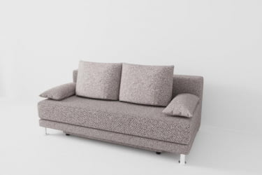 Диван прямой Стандарт (Берхоусе) Цвет фасада: Кемел; Тип: Прямой; Материал фасада: Рогожка / (Berhouse)