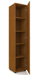 Шкаф для документов узкий Р.П-3 Ясень светлый