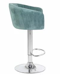 Стул барный ДОБРИН ДЭРCЙ Мятный велюр 1922-8 / DOBRIN DARCY