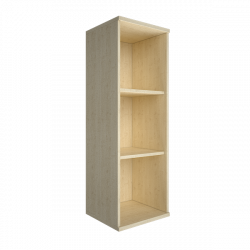 Стеллаж средний узкий Рива А.СУ-2 Клен / Riva