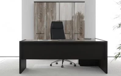 Кабинет руководителя Моррис комплект №2 Дуб Базель/Венге Магия / Morris