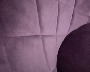 Стул барный ДОБРИН ЛОГАН БЛАCК (пудрово-сиреневый велюр (МДЖ9-52)) 2 шт / DOBRIN LOGAN BLACK (MJ9-52))