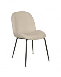 Стул Беетле велюр Бежевый / Beetle