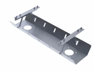 Подвесной кабель-канал 1000 для бенч-системы Дека Д-040.10 / Deka