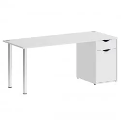 Стол письменный ХОМЕ ОФФИCЕ ВР.СП-3-178.1 Белый Бриллиант / HOME OFFICE VR.SP-3-178.1