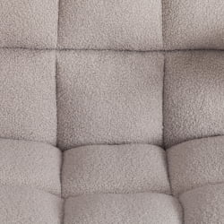 Кресло офисное Лугано Вх ткань теддй, светло-серый / Lugano Wh teddy,