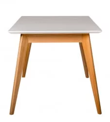 Стол раскладной Лунд 120-160 БУК-Белый