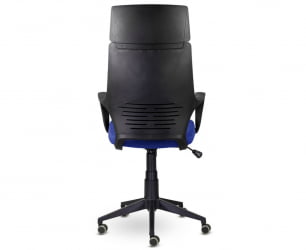 Кресло офисное ИК CКС0898Р-1-102 Бригхт блуе / IQ CX0898R-1-102 Bright blue
