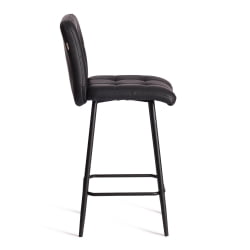 Полубарный стул Медео/Медео экокожа , черный, 42х56х102 см / Medeo/Медео