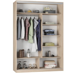 Шкаф-купе Б-230х160х60-2(ЯШТ-Д9Д10) / B-230х160х60-2(ЯШТ-D9D10)