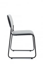 Кресло Никс РCХ ОМКЛ-01Б Серый/Металл Черный / Nix RCH OMKL-01B