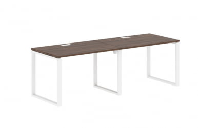 Бенч-система ЕДИС ЕКВСТ 2380 Дуб Денвер темный Белый / EDIS EQWST