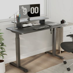 Геймерский стол ЕУРЕКА ЕРК-СМ55-Б / EUREKA ERK-SM55-B